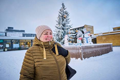 Sinikka Kinnunen enjoys Siilinjärvi.