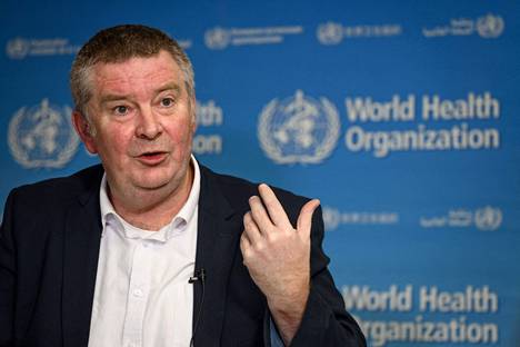 Maailman terveysjärjestö WHO:n hätätilatoiminnan johtaja Michael Ryan vastasi uutistoimisto AFP:n kysymyksiin WHO:n pääkonttorilla Sveitsin Genevessä 7. joulukuuta.