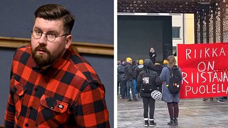 Perussuomalaiset järjesti perjantaina vaalitilaisuuden kävelykatu Rotuaarilla Oulun keskustassa. Poliisi otti yhden henkilön hetkellisesti kiinni tilaisuudessa.