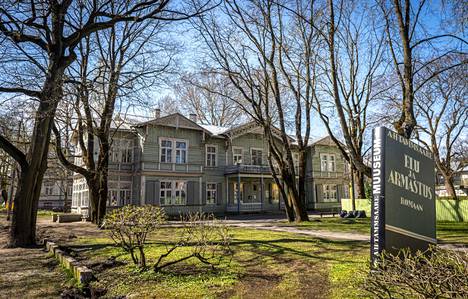 Anton Hansen Tammsaari home museum in Kadriorg district in Tallinn.  There are several writers' homes nearby.