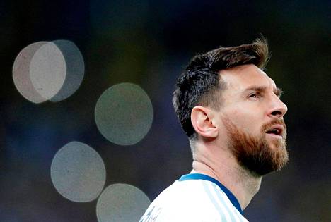 Lionel Messin Argentiina jäi Copa Americassa jälleen ilman mestaruutta. Kuva heinäkuun alussa Brasiliaa vastaan pelatusta ottelusta.