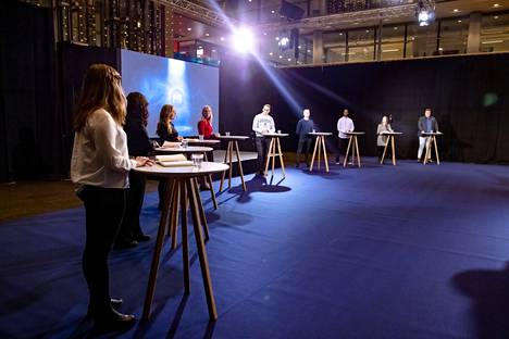 Helsingin Sanomien torstaina järjestämään aluevaalitenttiin osallistui yhdeksän eduskuntapuolueen nuorisojärjestön puheenjohtajat.