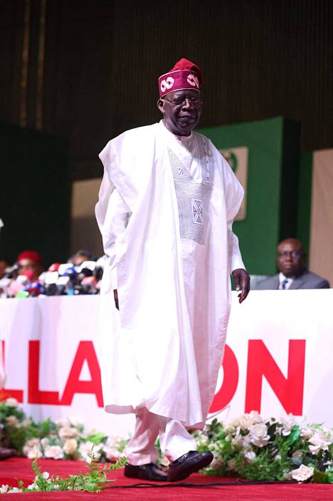 Nigerian presidentinvaalien voitto varmistui Bola Tinubulle keskiviikkona. 