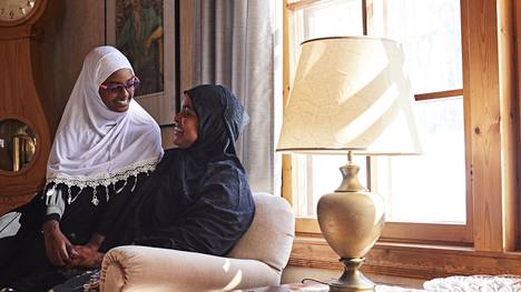 Najah Hassan Mahamed ja hänen tyttärensä Jasmin vierailivat alkuvuodesta Suomessa Somalimaasta. 