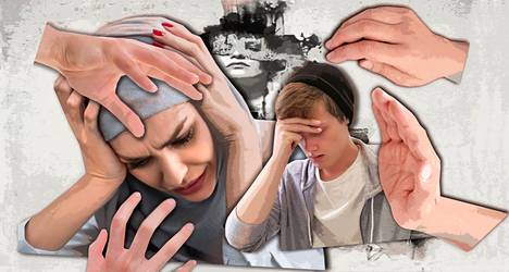 Nuorilla aikuisilla sairauspäivärahaan johtaneista mielenterveyden häiriöistä masennus on yleisin, mutta viime vuosina ahdistushäiriöt ovat lisääntyneet selvästi.