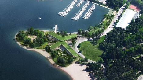 Taivallahden kylpylähotellin ympäristöön tulee puisto ja rantareitti. Samalla on tarkoitus laajentaa Hietarannan uimarantaa.