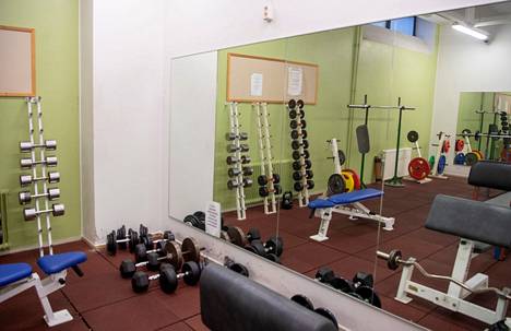 The gym at Alppila Church has been quieter than usual during the Korona period.