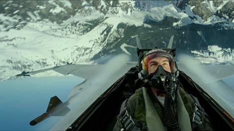 Tom Cruise esittää hävittäjälentäjä Maverickia viime vuoden suurmenestyksessä, Top Gun: Maverickissa.
