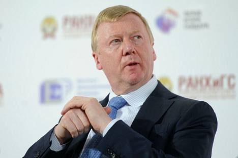 Anatoli Tšubais osallistui Venäjän talousakatemian kokoukseen vuosi sitten Moskovassa.
