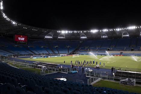 Stadio Olimpico on torstaina loppuunmyyty, ja katsojia on luvassa 60 000 otteluun.