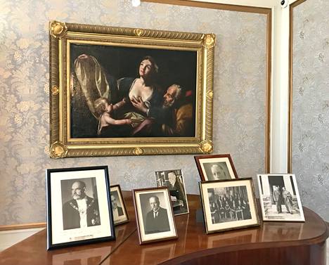  Angelo Solimenan Madonna, lapsi ja pyhimys -teos kuuluu Kai Kartion mukaan museon kiinnostavimpiin.