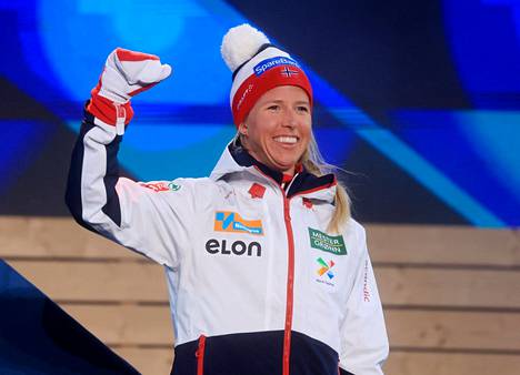 Astrid Öyre Slind tuuletti MM-pronssia yhdistelmäkilpailussa.