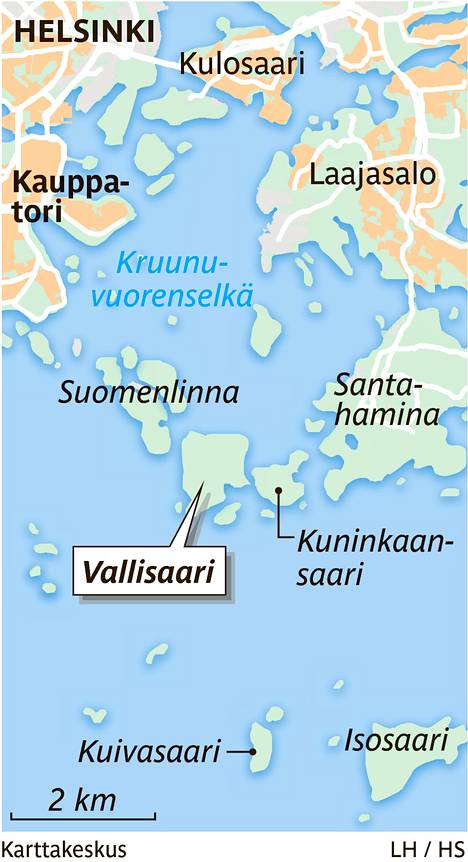 Vallisaaren talojen omistus kiinnostaa - Kaupunki 