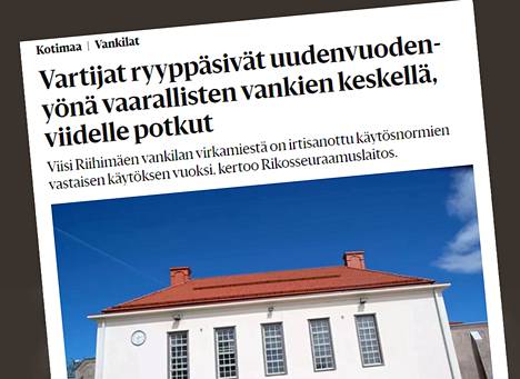 Helsingin Sanomat uutisoi irtisanomisista torstaina.