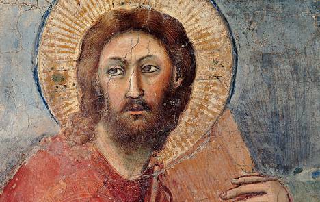 Giotton 1300-luvun alussa maalaama fresko Jeesuksesta Italian Padovassa sijaitsevassa kappelissa.