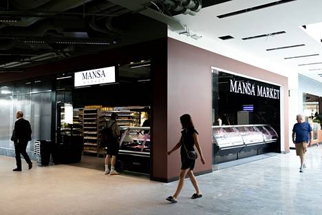 Mansa Market was one of the shops that were already open.