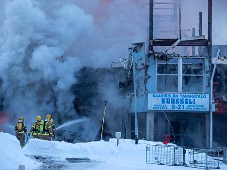 Kauppakeskus paloi 21. helmikuuta eteläsuomalaisten hiihtolomaviikolla.