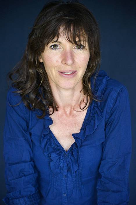Author Rachel Cusk photographed in Lyon, France, in 2014.