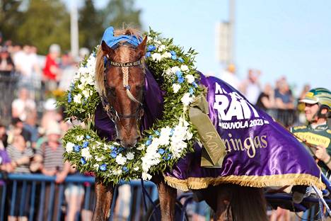 Parvelan's Retu earned 65,500 euros in the royal competition, which brought her total career earnings to 757,000 euros.