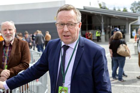 Elinkeinoministeri Mika Lintilä osallistui keskustan puoluekokoukseen Lappeenrannassa viikonloppuna.