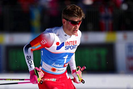 Johannes Høsflot Klæbo on parhaimmillaan sprinttimatkoilla.