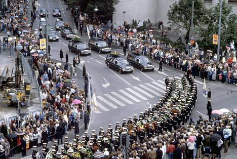 Presidentti Urho Kekkosen hautajaiset järjestettiin Helsingissä 7. syyskuuta 1986.