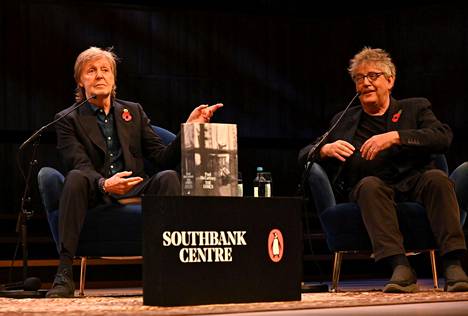 Paul McCartney and Paul Muldoon spoke about Life & Lyrics at the Southbank Center in London on 5 November.  Muldoon is a poet and perhaps that is why McCartney emphasizes the literary influences of his songs since Shakespeare.