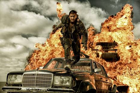 Tom Hardy esittää pääosaa Millerin ohjaamassa Mad Max: Fury Roadissa (2015).