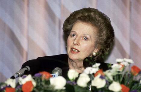Margaret Thatcher toimi Britannian pääministerinä vuosina 1979–1990.