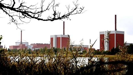 Olkiluodon ydinvoimala Eurajoella kuvattuna syyskuussa.