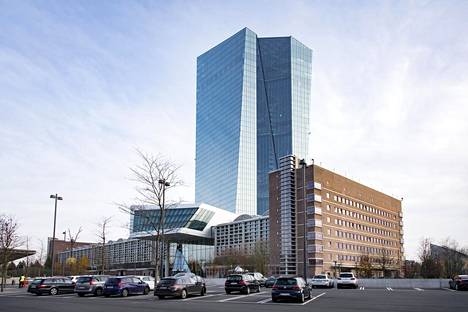 Euroopan keskuspankin päärakennus.