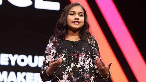 Tunnustukset | Time-lehti valitsi vuoden lapseksi 15-vuotiaan keksijän Gitanjali Raon – keksi jo 11-vuotiaana laitteen, joka havaitsee lyijyn juomavedestä