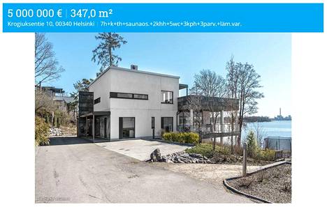 Tässä ovat Suomen kalleimmat myynnissä olevat asunnot: Seitsemän miljoonan  euron kotia Helsingin Lauttasaaressa on yritetty myydä vuosia - Koti 