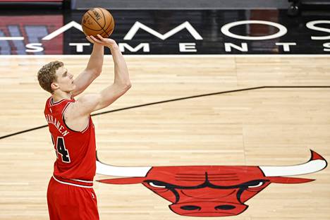 Lauri Markkanen on pelannut koko NBA-uransa Chicago Bullsissa.