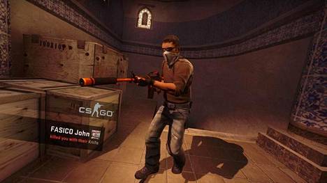 Counter-Strike: Global Offensive on suositun moninpelattavan sotapelin suosittu versio.
