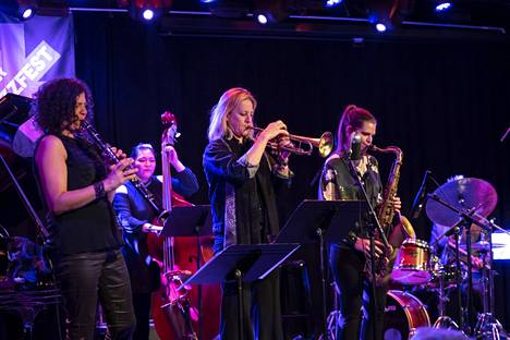 Artemis Winter Jazz Festivalin keikalla New Yorkissa 2020.