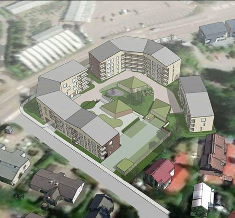 Paloheinä's first apartment buildings are to be built along Kuusmiehentie.  The initiative for additional construction came from the plot owners. 