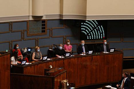Eduskunnan täysistunnossa äänestettiin sote-uudistuksen hyväksymisestä keskiviikkona iltapäivällä. 