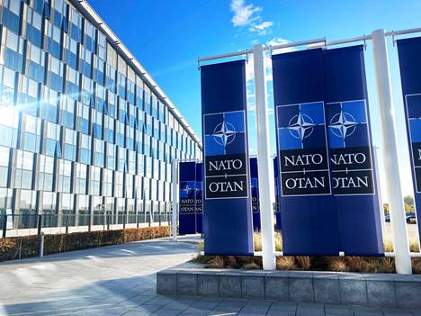 Naton päämaja Brysselissä Belgiassa.