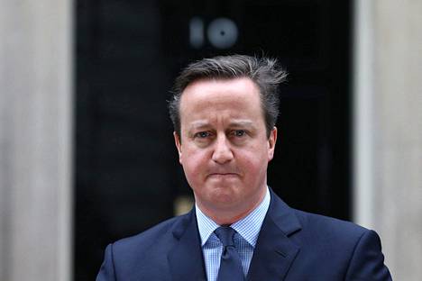 Britannian entinen pääministeri David Cameron vuonna 2016 otetussa kuvassa.