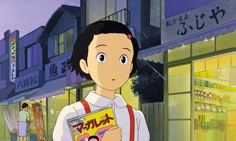 Taeko kulkee muistoissaan lapsuutensa Tokiossa.