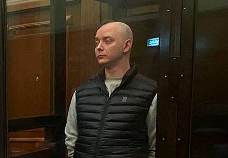 Ivan Safronov oikeudessa Moskovassa 5. syyskuuta.