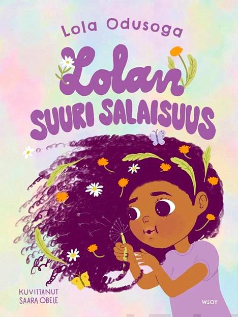 Lola Odusogan lastenkirja kertoo tytöstä, jonka suuri salaisuus on puhuva tukka. Kirjan on kuvittanut Saara Obele. 