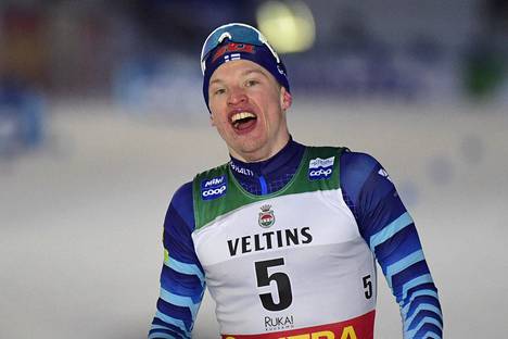 Iivo Niskanen ei lähde Tour de Ski -kiertueelle. Kuva maailmancupin avausviikonlopulta Rukalta.