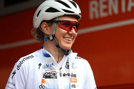 Ratapyöräilyn pariajon kolminkertainen maailmanmestari Amy Pieters loukkaantui joulukuussa vakavasti kesken maajoukkueleirin. Pieters kuvattuna syyskuussa 2019.
