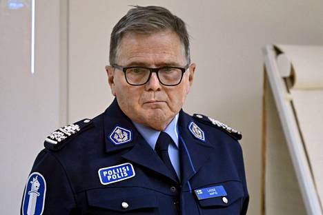 Helsingin poliisilaitoksen poliisikomentaja Lasse Aapio.
