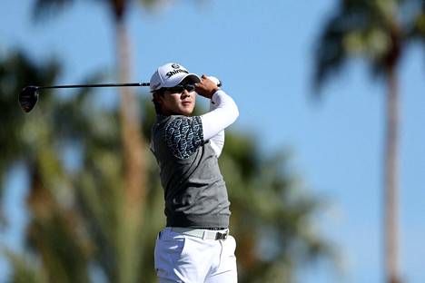 S.H. Kim pelaa PGA-kiertueen turnauksessa La Quintassa.