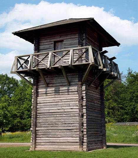 Roomalaisen vartiotornin jäljitelmä rakennettiin Hollantiin vuonna 2004.