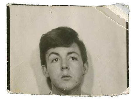 Paul McCartney in the late 1950s.