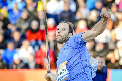 Tero Pitkämäki kilpaili viimeksi viime vuoden kesäkuussa Paavo Nurmi gamesin keihäskilpailussa.